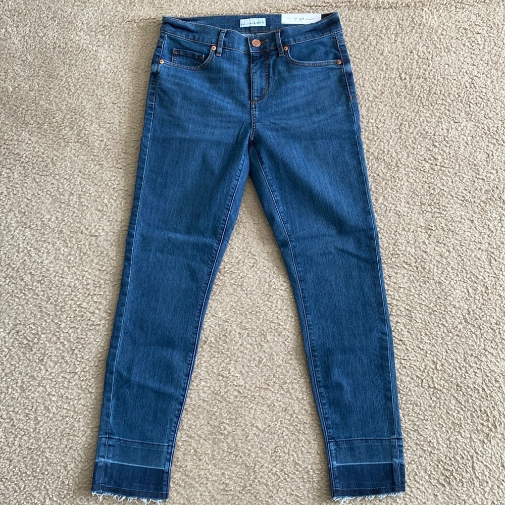 Loft Slim Pockets Skinny Women’s Jeans - Size 27 / 4 - New with Tags